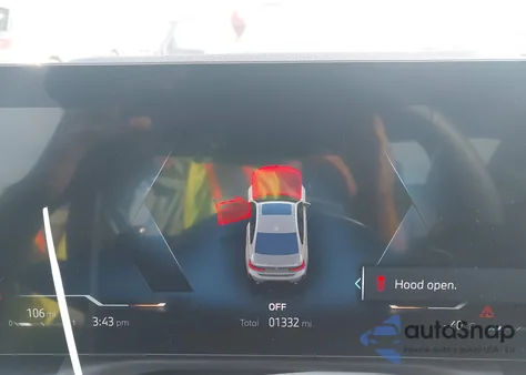 2025 BMW 330I from USA, damaged, VIN 3MW69CW04S8F80514